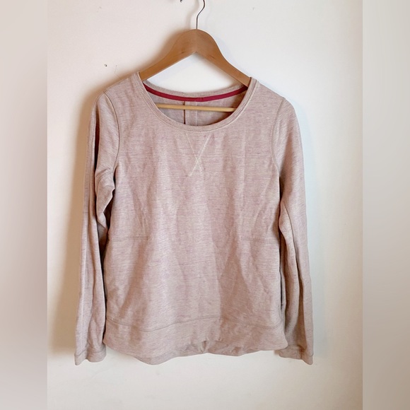 Lululemon Exhalation Pullover II Heathered Marled Mojave Magenta - Picture 6 of 11